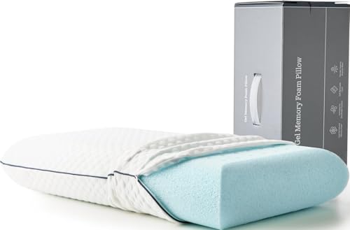 Cooling Gel Memory Foam Pillow for Sleeping