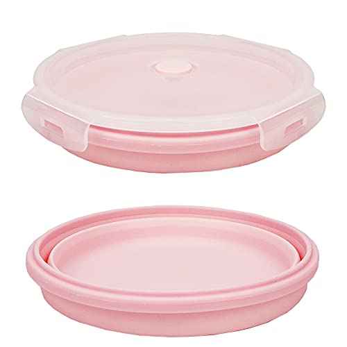 Silicone Collapsible Food Storage Containers (4 Count)