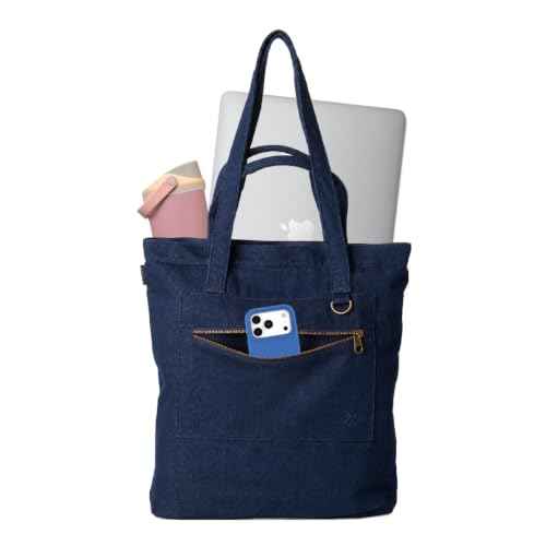 Utility Tote Large Travel Tote Bag with Multi