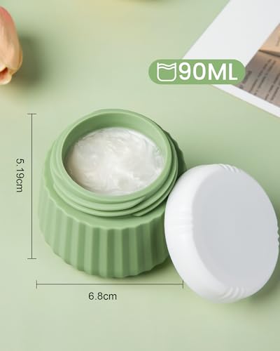 Travel Containers for Toiletries 4 Pack (4 Count)