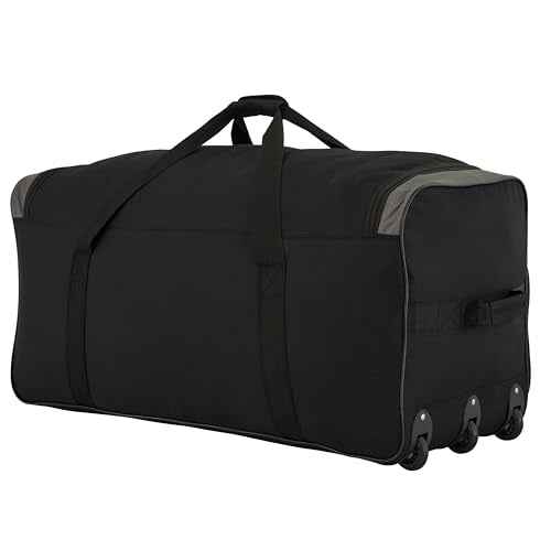36" Asgard 3 Wheel Rolling Duffel Bag (4 Pieces)
