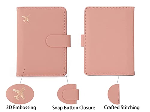 Premium Leather Passport Holder Covers Case
