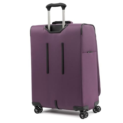 Tourlite Softside 25" Expandable Luggage with 4 Spinner Wheels