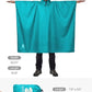 Hooded Rain Poncho Waterproof Raincoat Jacket for Men Women Adults