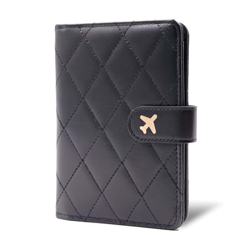 Premium Leather Passport Holder Covers Case