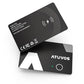 Apple MFi Certified] ATUVOS Rechargeable Wallet Card (2 Count)