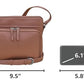Genuine Leather Crossbody Bags for Women with Wallet Organizer