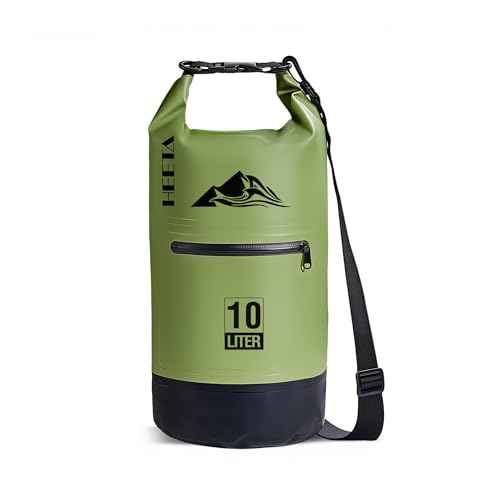 Waterproof Dry Bag Backpack with Zippered Pocket
