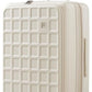 Expandable Top Opening 24 Inch Checked Luggage with Spinner Wheels