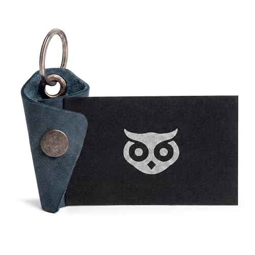 Full Grain Leather Wrap Keychain