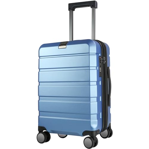 Hardside Expandable Carry On Luggage with Spinner Wheels & Built
