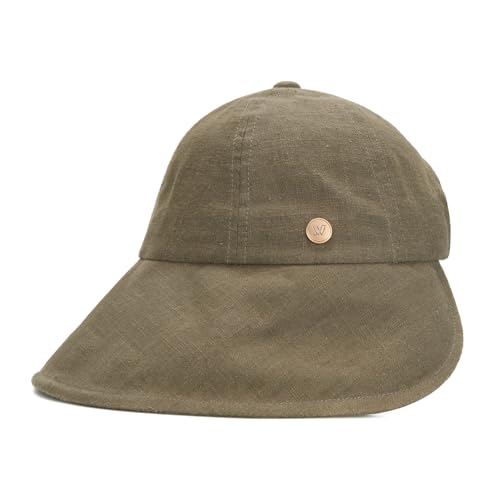 Linen blend Victorian Bonnet Hat Sun Cap