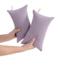 Tiny Pillows Down Alternative 7"x11" Microfiber Mini Pillow for Travel (2 Count)