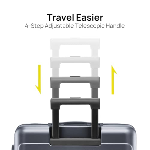 Medium Checked Luggage 24 Inch