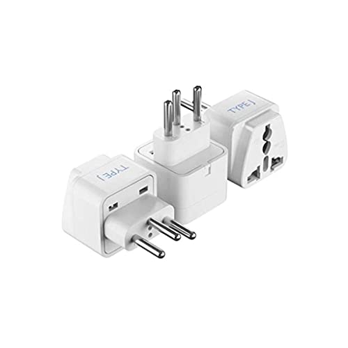 Switzerland Travel Plug Adapter (3 Count)