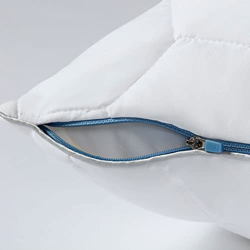 Down Alternative Back and Stomach Sleeper Cooling Pillow