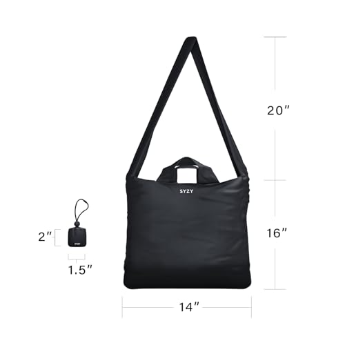 Crossbody Packable Travel Tote Bag