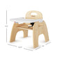 Easy Serve 9" Wood Feeding Chair Highchair for Toddlers
