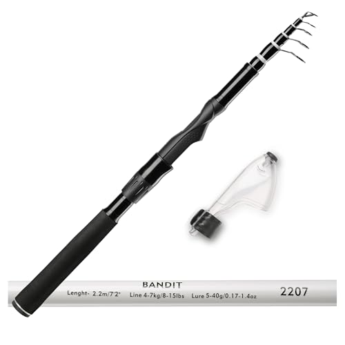 Carbon Fiber Telescopic Fishing Rod 7.2ft