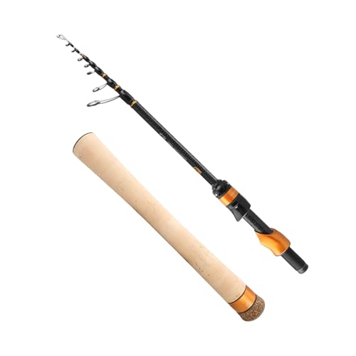 PURELURE Carbon Fiber Telescopic Fishing Rod