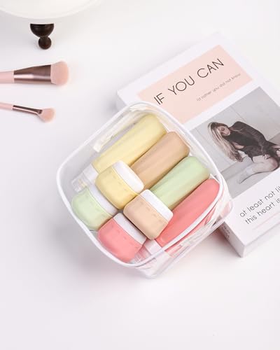 Travel Bottles for Toiletries 8 Pack (8 Count)