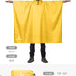 Adult Rain Poncho Waterproof Hooded Raincoat Lightweight Packable