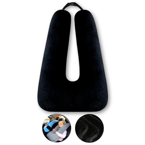 Travel Pillow Car Pillow Kid Car Sleeping Black