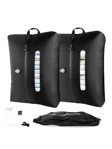 Vacuum Travel Bags with Pump (2 Count)