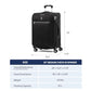 Platinum Elite Checked Luggage Spinner