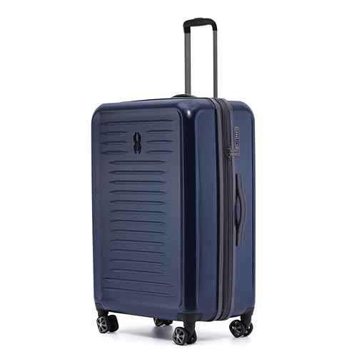 Rails 29 Inch Expandable Hardside Checked Suitcase with 360° Spinner Wheels