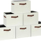 Large Storage Baskets for Shelves 6 Pack