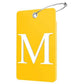 2 Pack Initial Luggage Tags for Suitcases Airplane Travel Essentials (2 Count)
