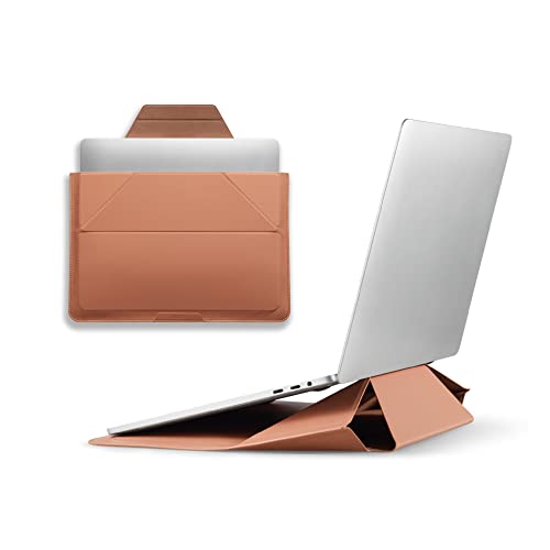 Laptop Carry Sleeve with Stand &Smart Storage for 14" Laptop for Work