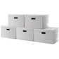 Large Collapsible Storage Containers with Lids [5 (5 Count)