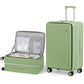 26 Inch Large Checked Luggage PC Hard Shell Suitcase Top Opening Aluminum Frame Travel Suitcases with Wheels
