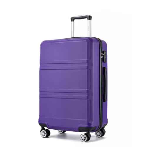 24 Inch Luggage Suitcase with Spinner Wheels TSA Lock