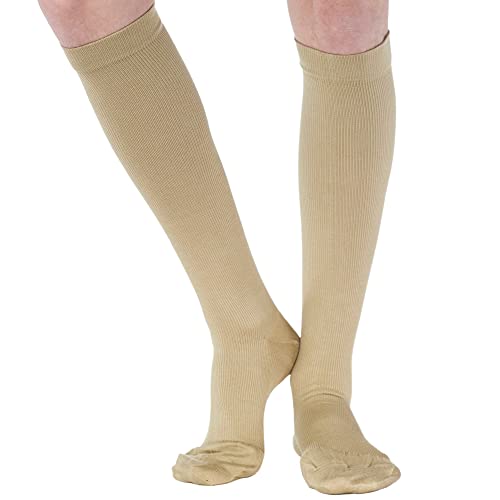Cotton Knee High Compression Socks 20