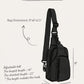 Sling Bag with Adjustable Straps Crossbody Chest Bag Lightweight Small Backpack for Casual Outdoor Traveling Hiking