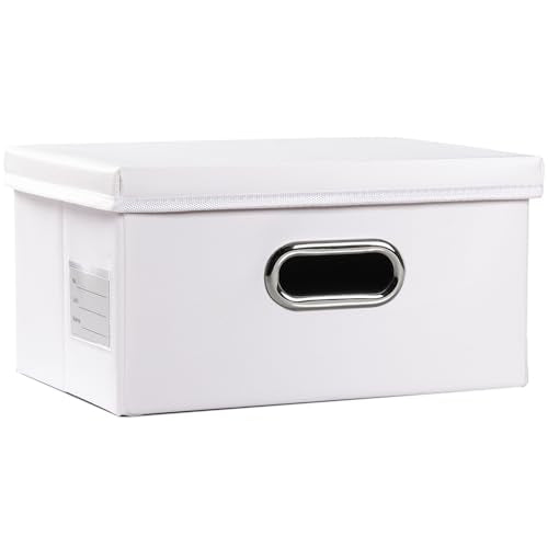 Collapsible Storage Box with Lid [1