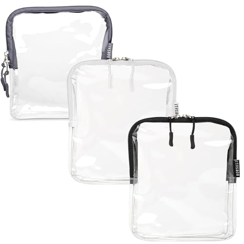 TSA Approved Toiletry Clear Quart Size Bag