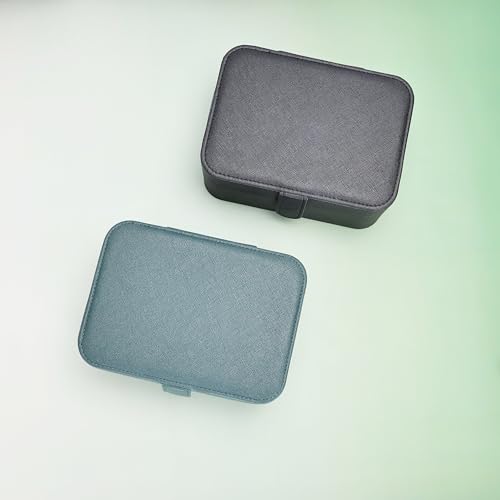 2 Layer Large Jewelry Travel Case with 4 Jewelry Pouches