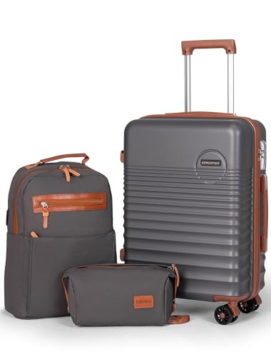 Carry On Luggage 22x14x9 Airline Approved Suitcase with Wheels