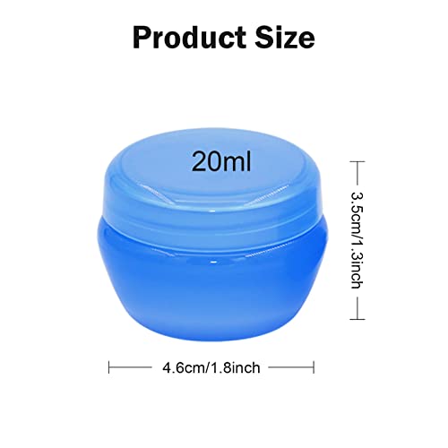 Travel Containers 6PCS Refillable Travel Size for Toiletries (6 Count)