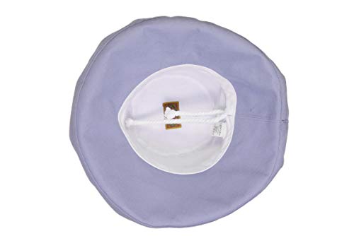 Women's Cotton Hat with Inner Drawstring and Upf 50+ Rating