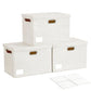 17" Large Fabric Storage Box with Lids (3 Count)