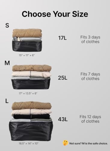 Vacuum Bags for Travel with Wireless Pump (2 Count)