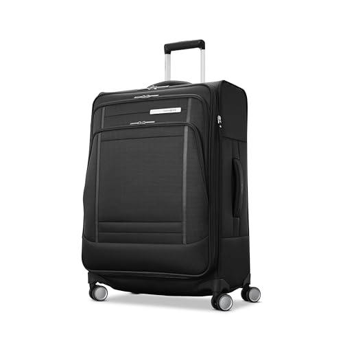 UpLIFT Lightweight Large Checked Softside Luggage with Spinner Wheels