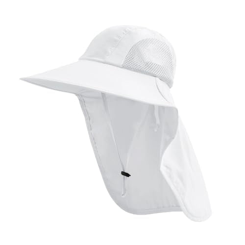 Sun Hat for Men Women with Neck Flap