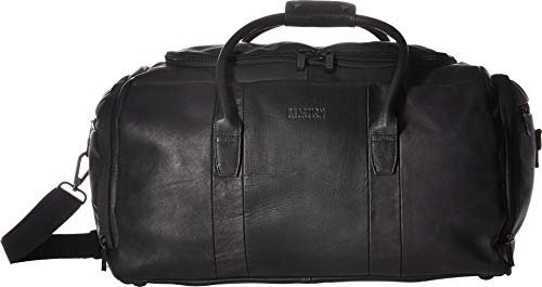 Duff Guy Colombian Leather 20" Single Compartment Top Load Travel Duffel Bag