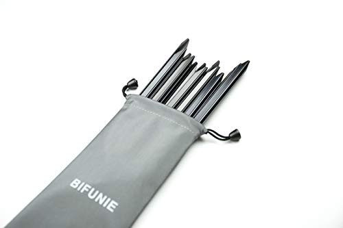 Aluminum Alloy Tent Stakes Pegs (12 Count)